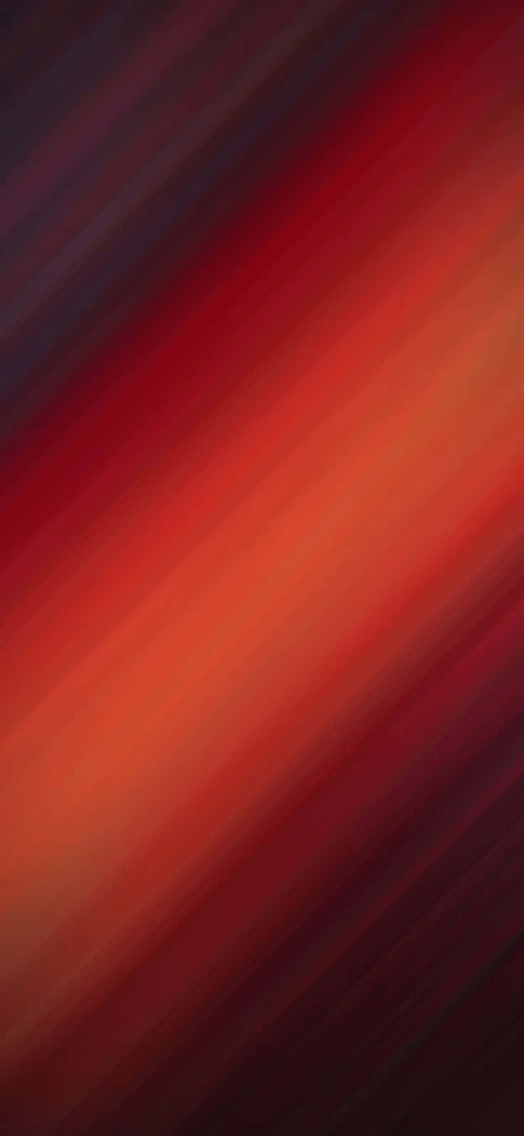 Red Ombre 桌布 壁紙 — 充滿活力的火紅橙色和深栗色斜紋條紋，創造出動態的抽象漸變。