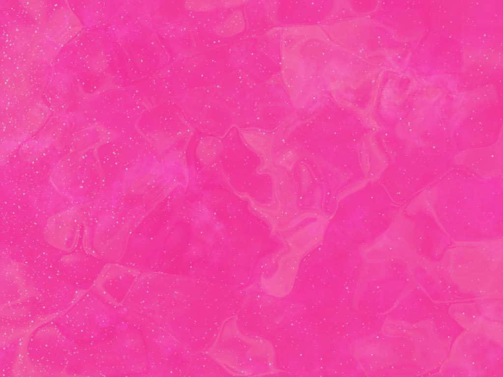 Plain Pink 桌布 壁紙 — 充滿活力的粉紅色抽象背景，帶有旋轉的半透明形狀和閃閃發光的亮片狀斑點。