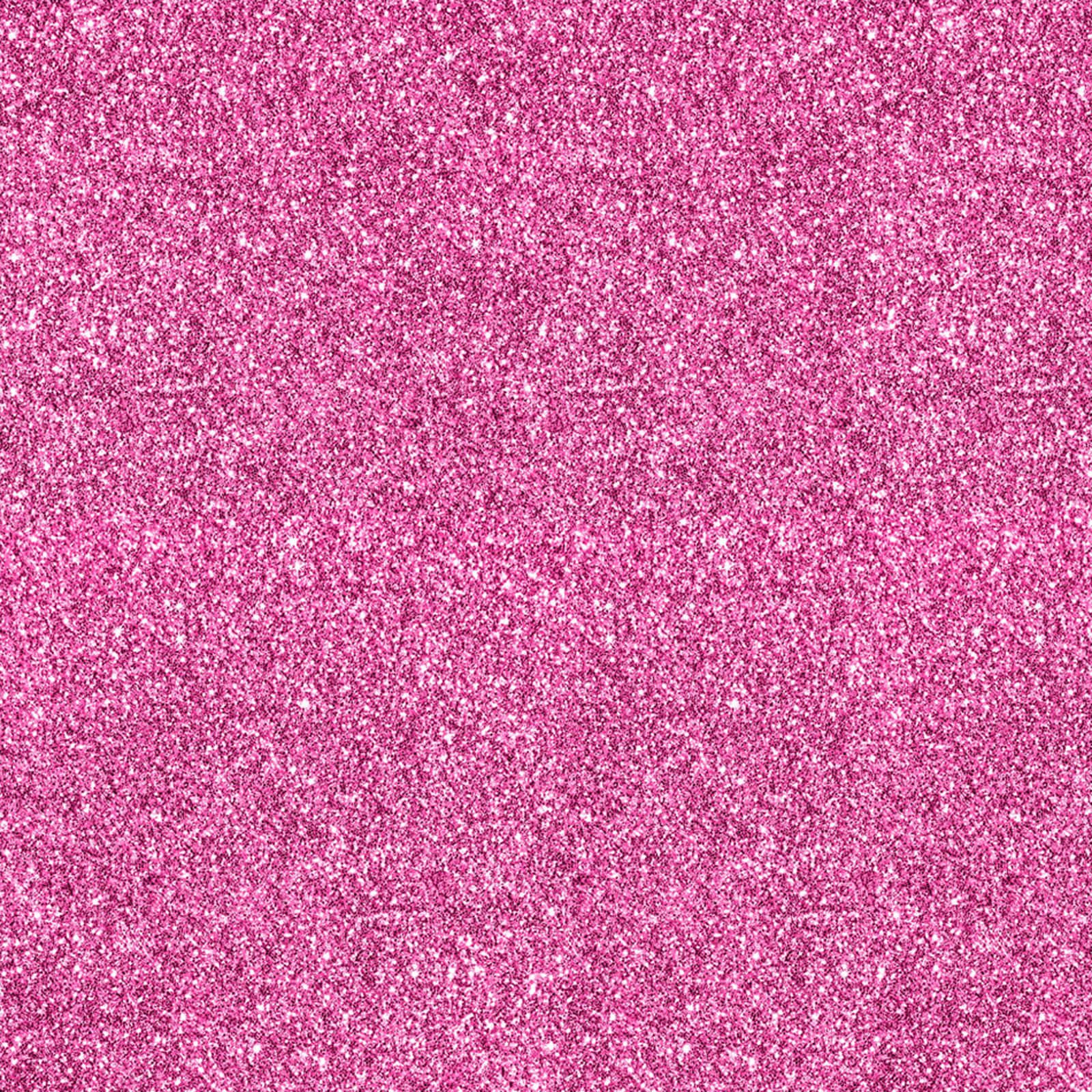 Glitter Pink 桌布 壁紙 — 充滿活力的粉紅色閃粉紋理，帶有閃爍的白色斑點覆蓋整個畫面。