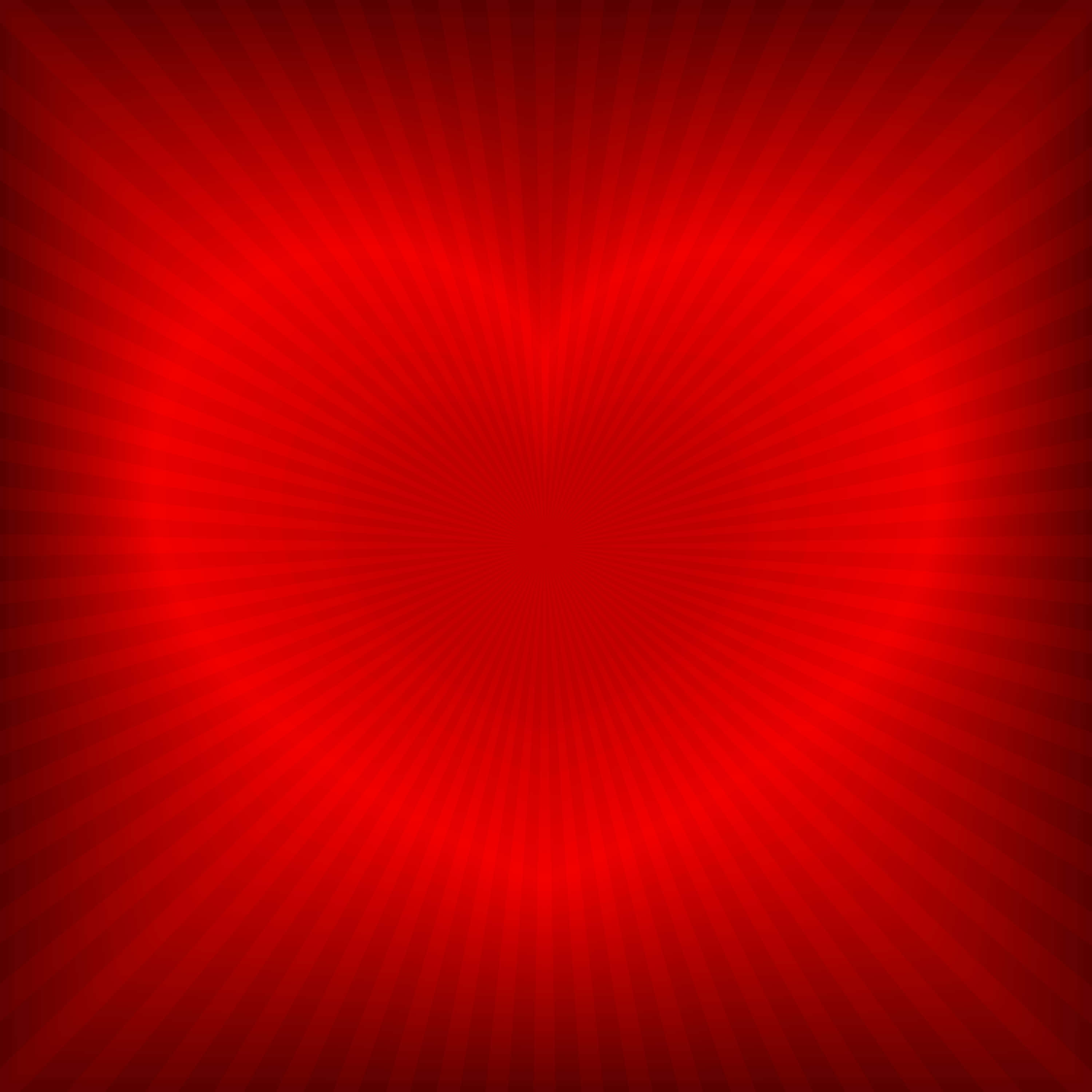 Red Heart 桌布 壁紙 — 充滿活力的紅色徑向爆發圖案從中心向外輻射，營造出動態的視覺能量。