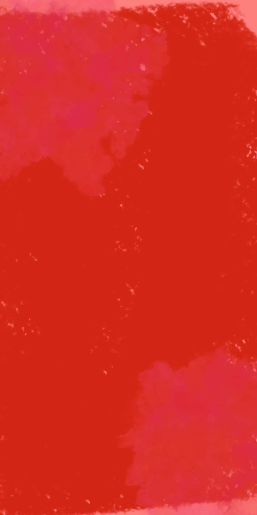 Textured 桌布 壁紙 — 充滿活力的紅色抽象水彩洗滌，帶有紋理筆觸和微妙的粉紅色底色。