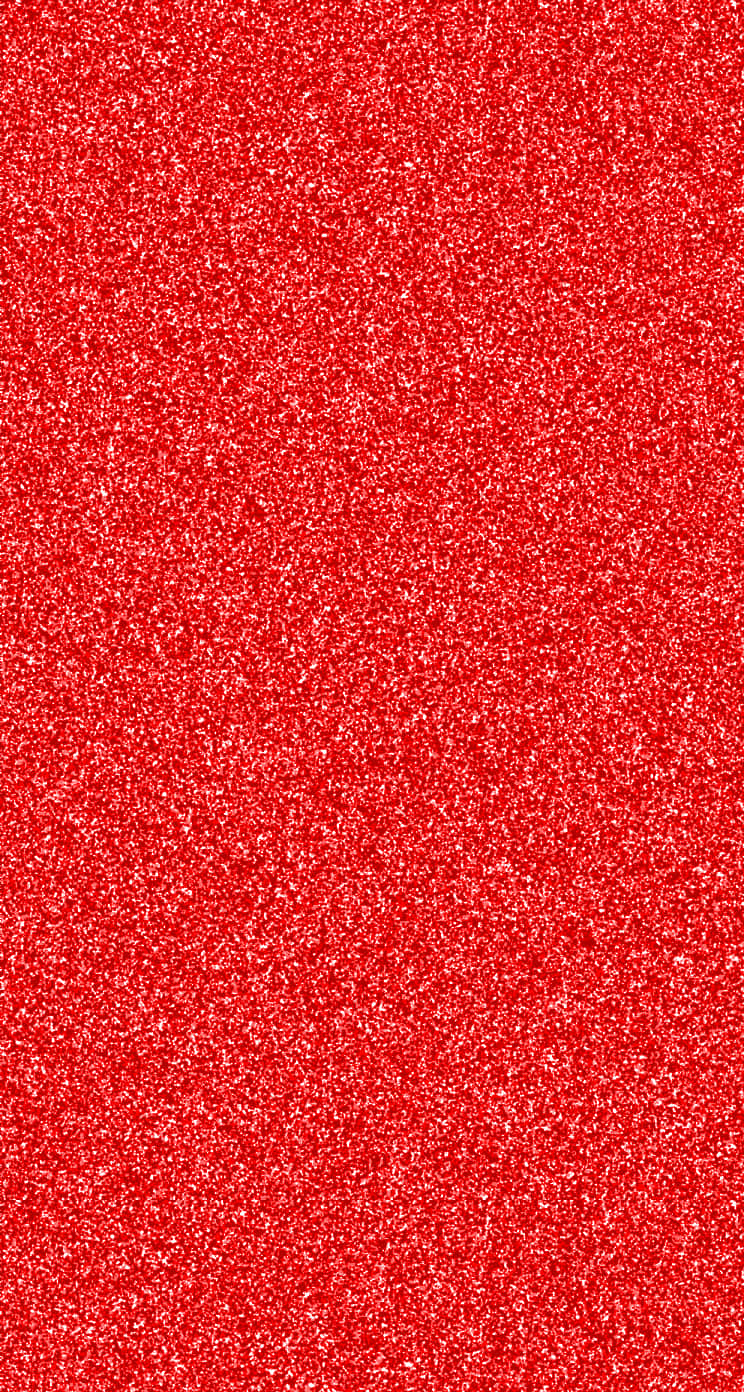 Red Glitter 桌布 壁紙 — 充滿活力的紅色閃粉紋理，帶有閃爍的白色斑點覆蓋整個表面。