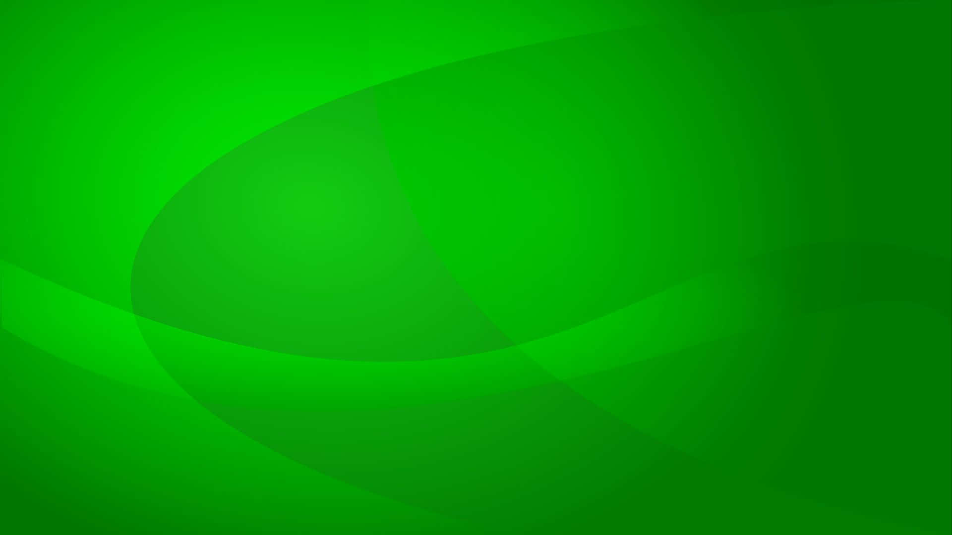 Abstract Green 桌布 壁紙 — 充滿活力的綠色抽象壁紙，帶有平滑流暢的曲線和漸變陰影。