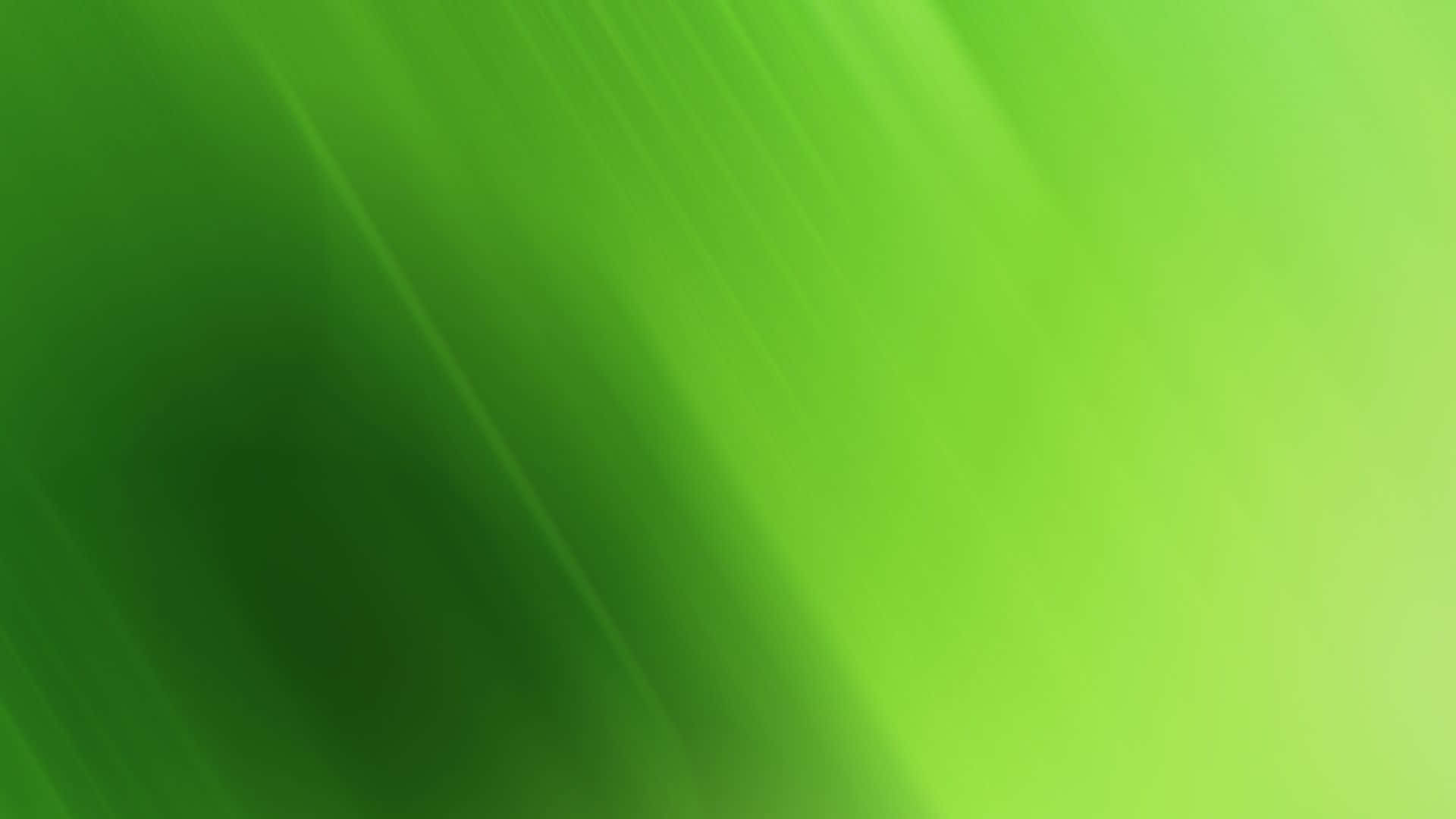 lines 桌布 壁紙 — 充滿活力的綠色漸變，帶有柔和的對角光線條紋，營造出平滑的抽象動態模糊效果。