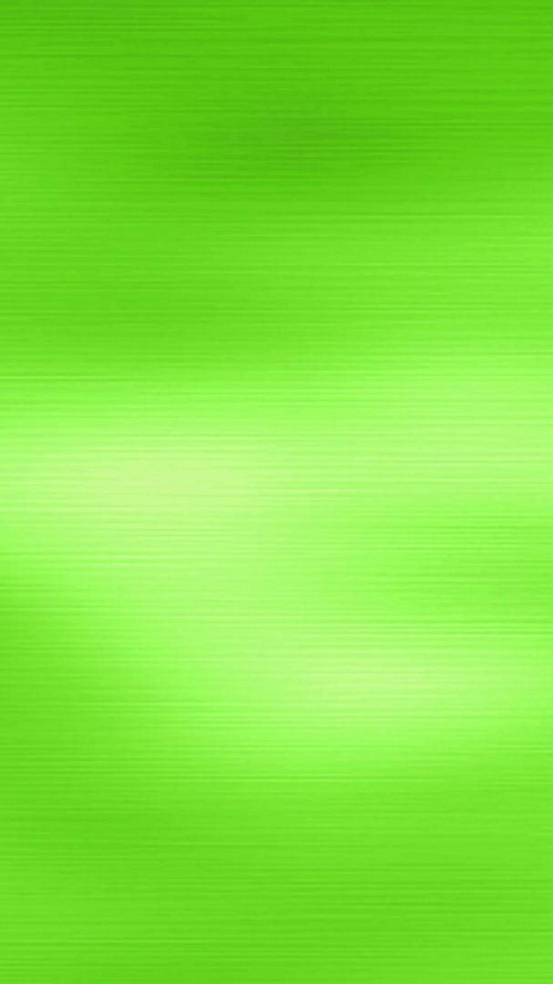 Green Phone 桌布 壁紙 — 充滿活力的萊姆綠色漸變，帶有微妙的水平刷紋理和柔和的光暈。