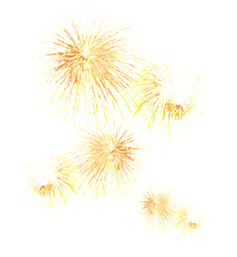 Diwali Fireworks 桌布 壁紙 — 充滿活力的金色煙火在漆黑的背景下綻放出耀眼的光芒。