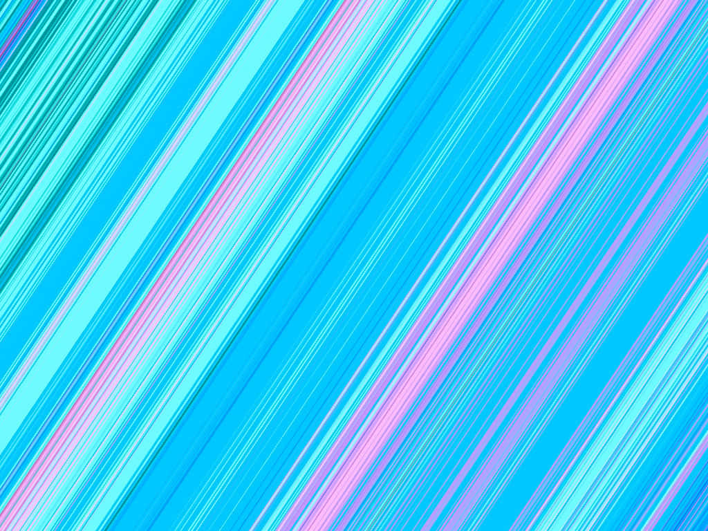 Pink Blue 桌布 壁紙 — 充滿活力的青色和粉紅色對角線條紋，營造出具有數位藝術感的動態抽象圖案。