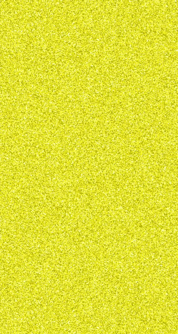 Yellow Glitter 桌布 壁紙 — 充滿活力的黃色亮粉紋理，整個畫面佈滿閃爍的顆粒。