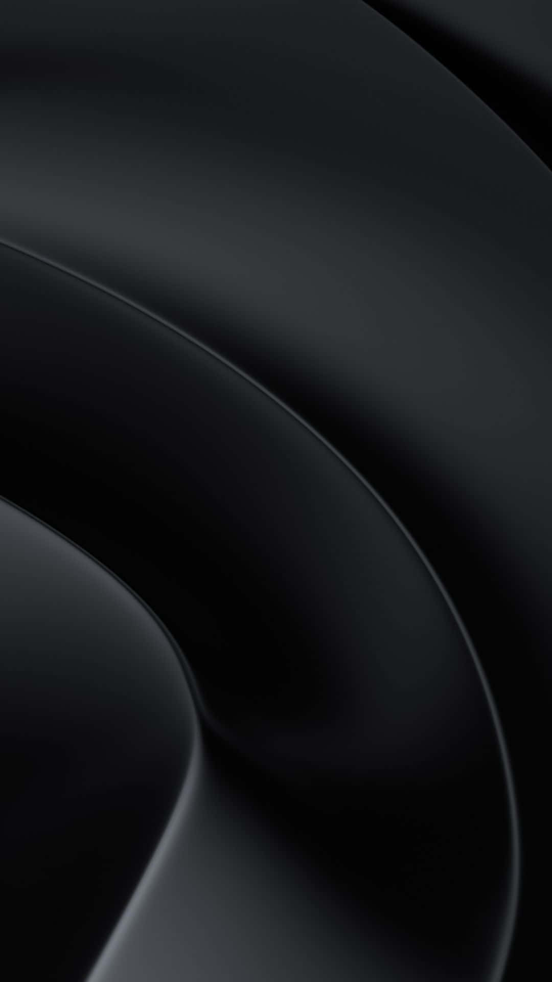 Dark Minimalist 桌布 壁紙 — 光滑的深灰色抽象曲線搭配柔和亮點，營造出極簡現代風格的桌布。