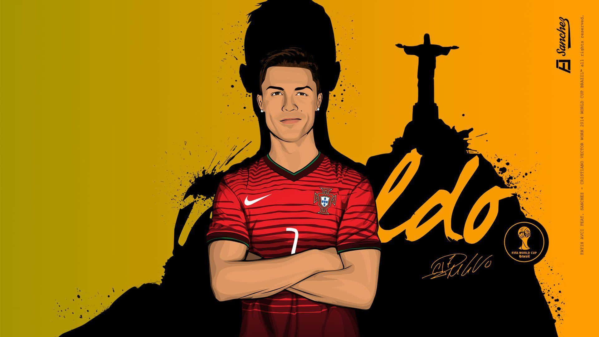 克里斯蒂亞諾·羅納度 足球 — Cristiano Ronaldo 足球 壁紙