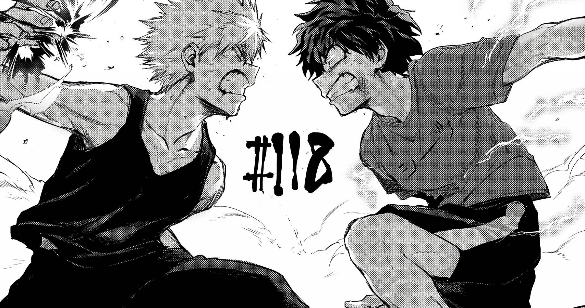 漫畫gif 桌布 壁紙 — 兩個動漫男孩在動態黑白漫畫面板中碰撞，帶有爆炸性能量和咬牙切齒。