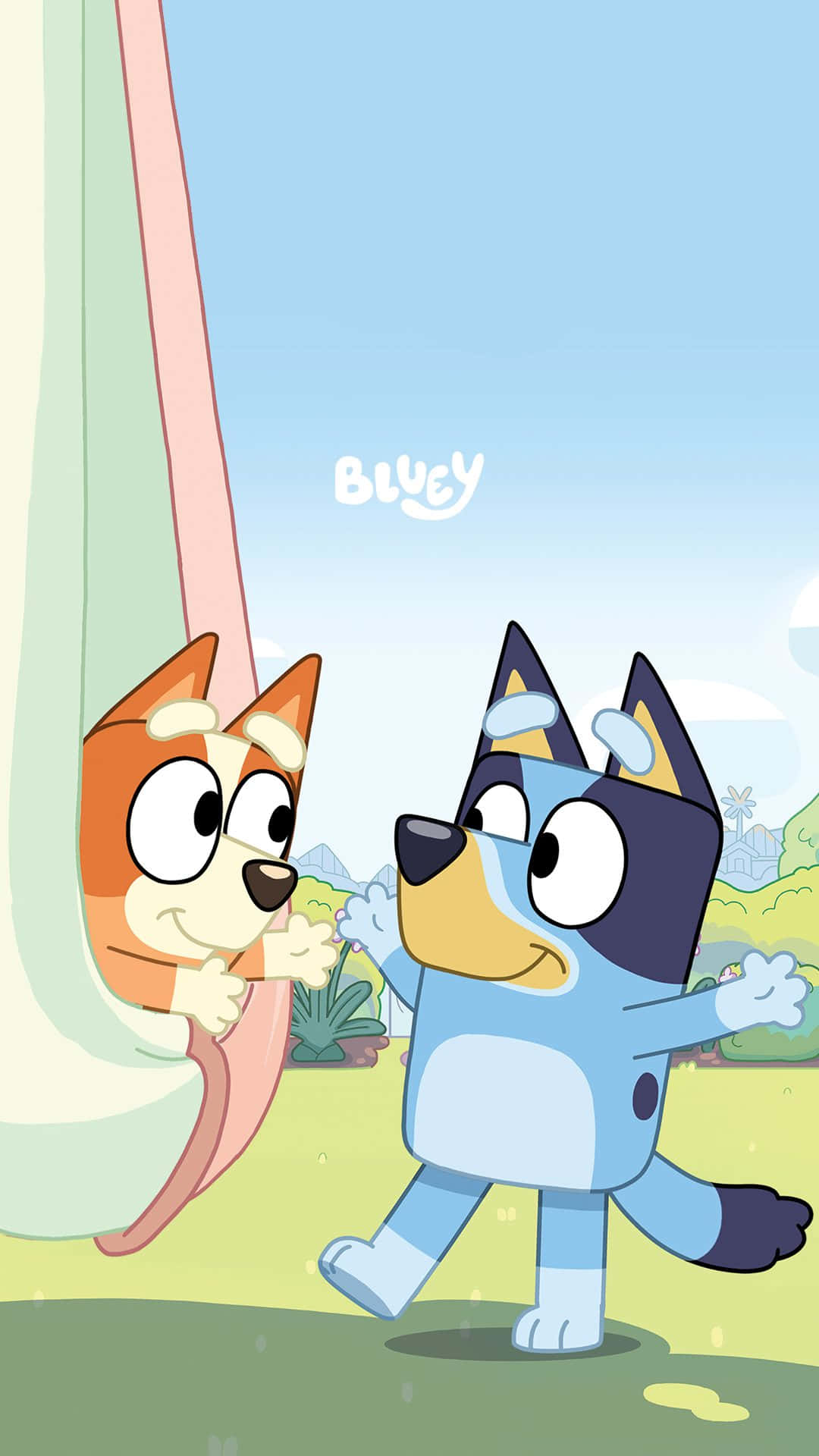Bluey 圖片 — 藍色小腳印 壁紙