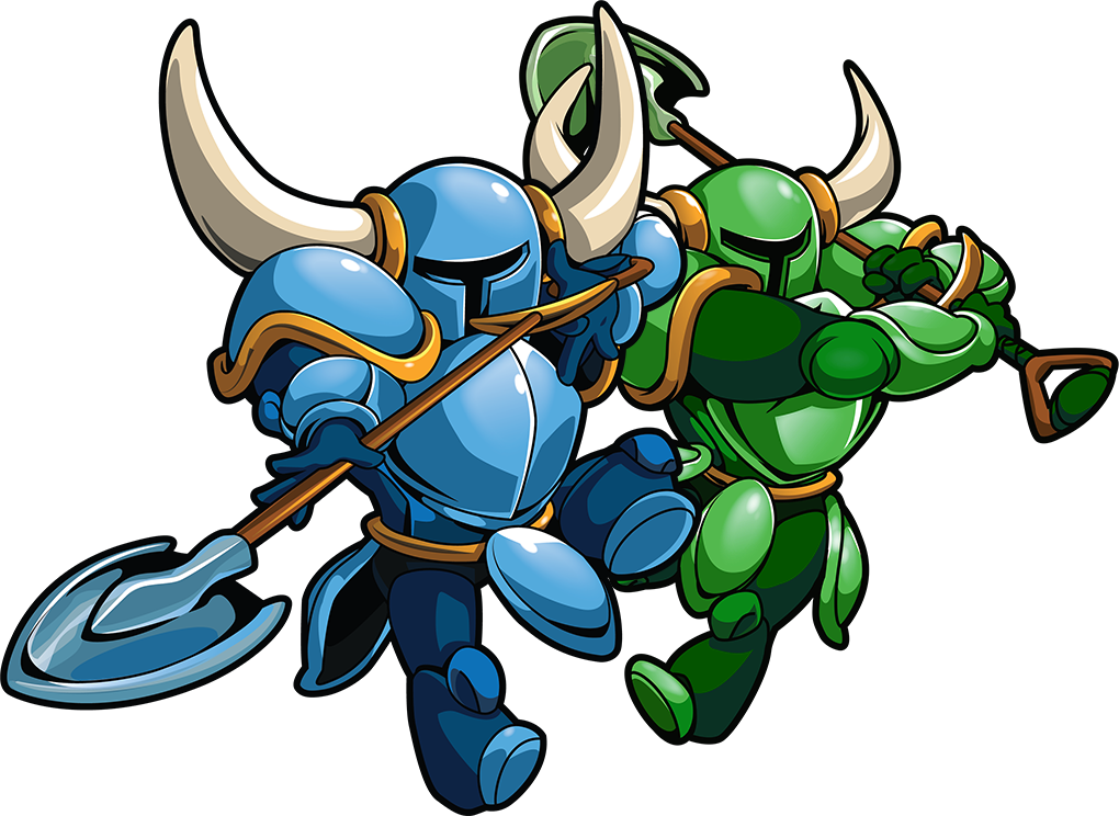 Knights 桌布 壁紙 — 兩名戴角盔的裝甲騎士激烈交鋒，藍色騎士揮舞長戟，綠色騎士手持長矛。