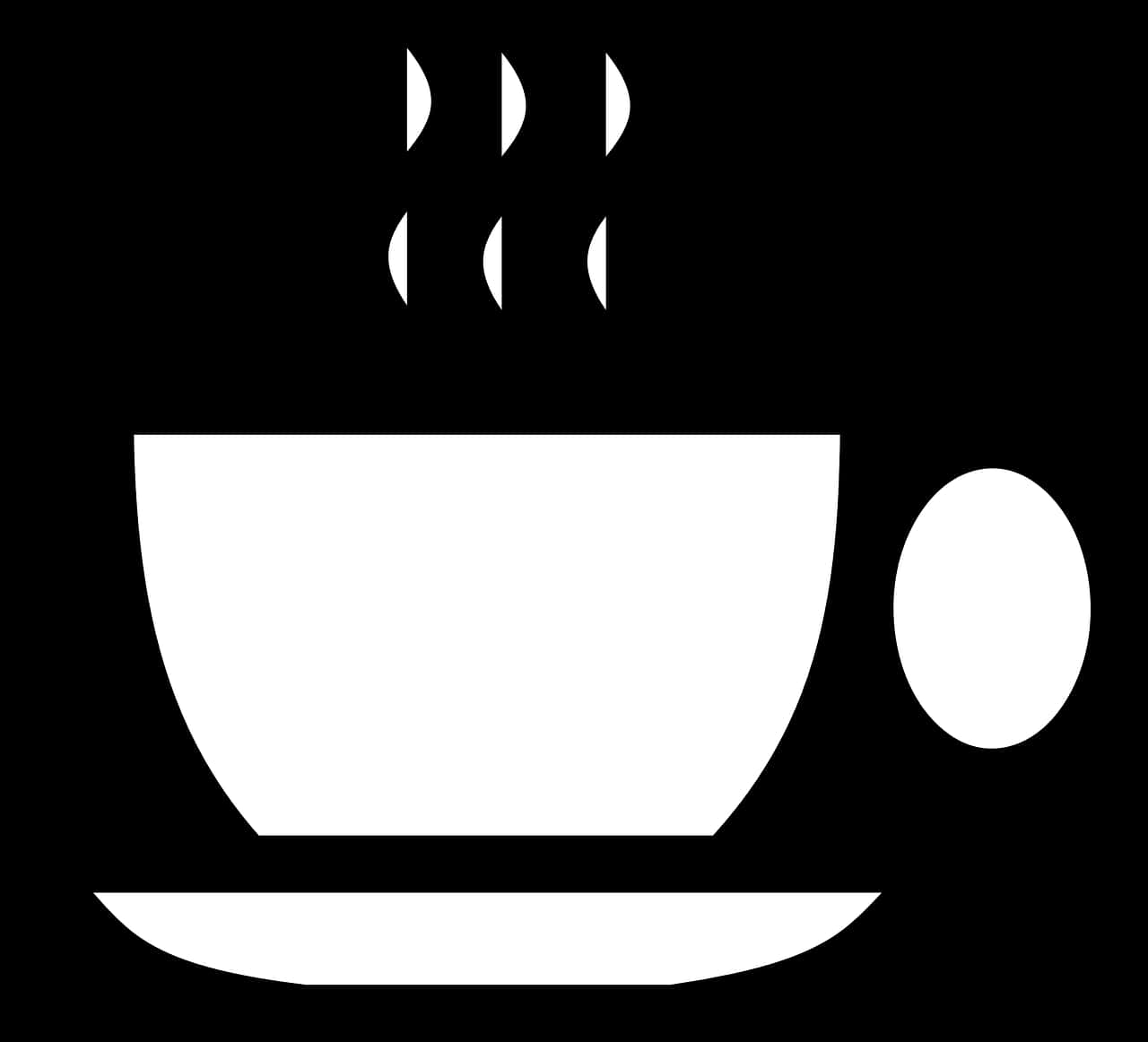 冒煙咖啡杯圖示 壁紙