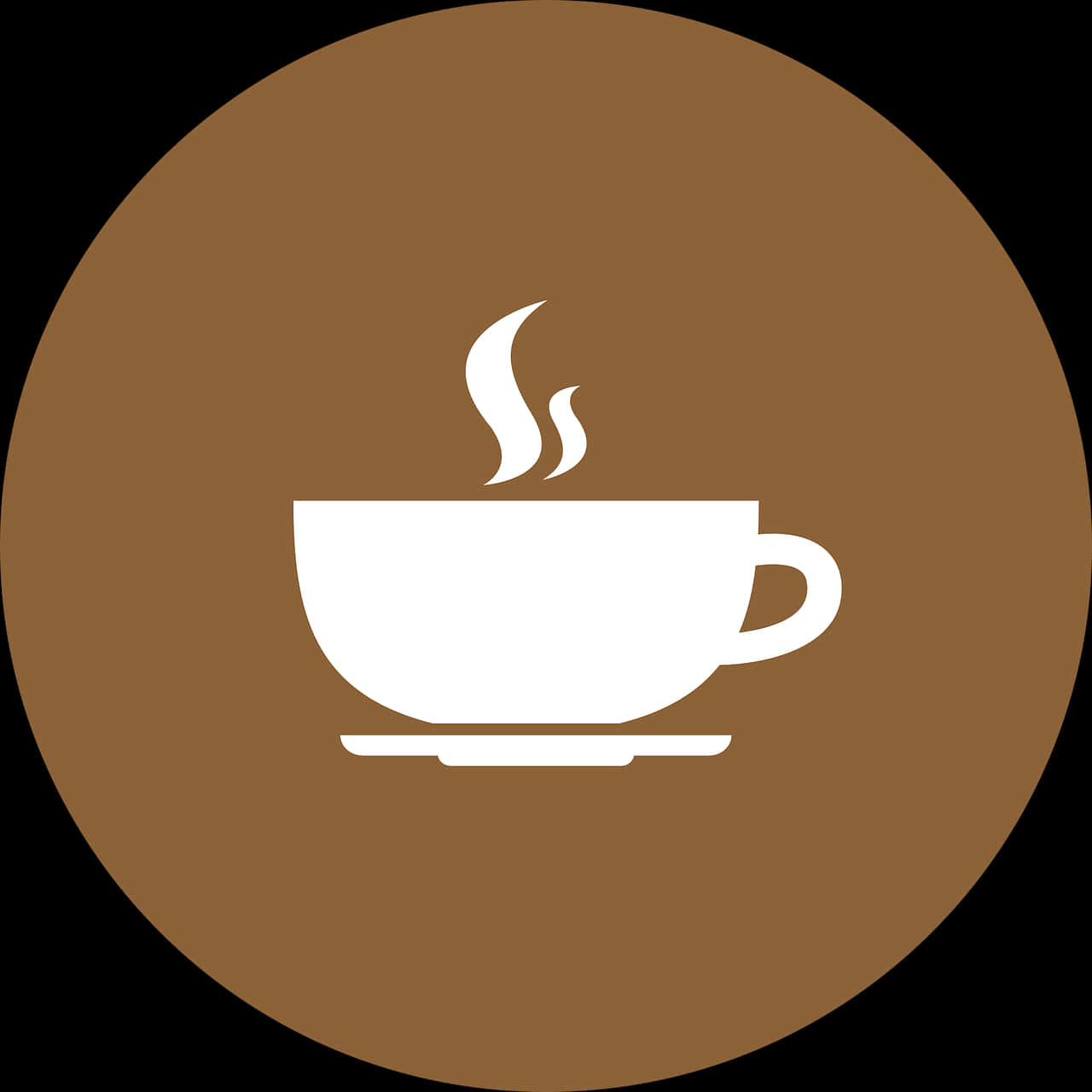 冒煙咖啡杯圖示 壁紙