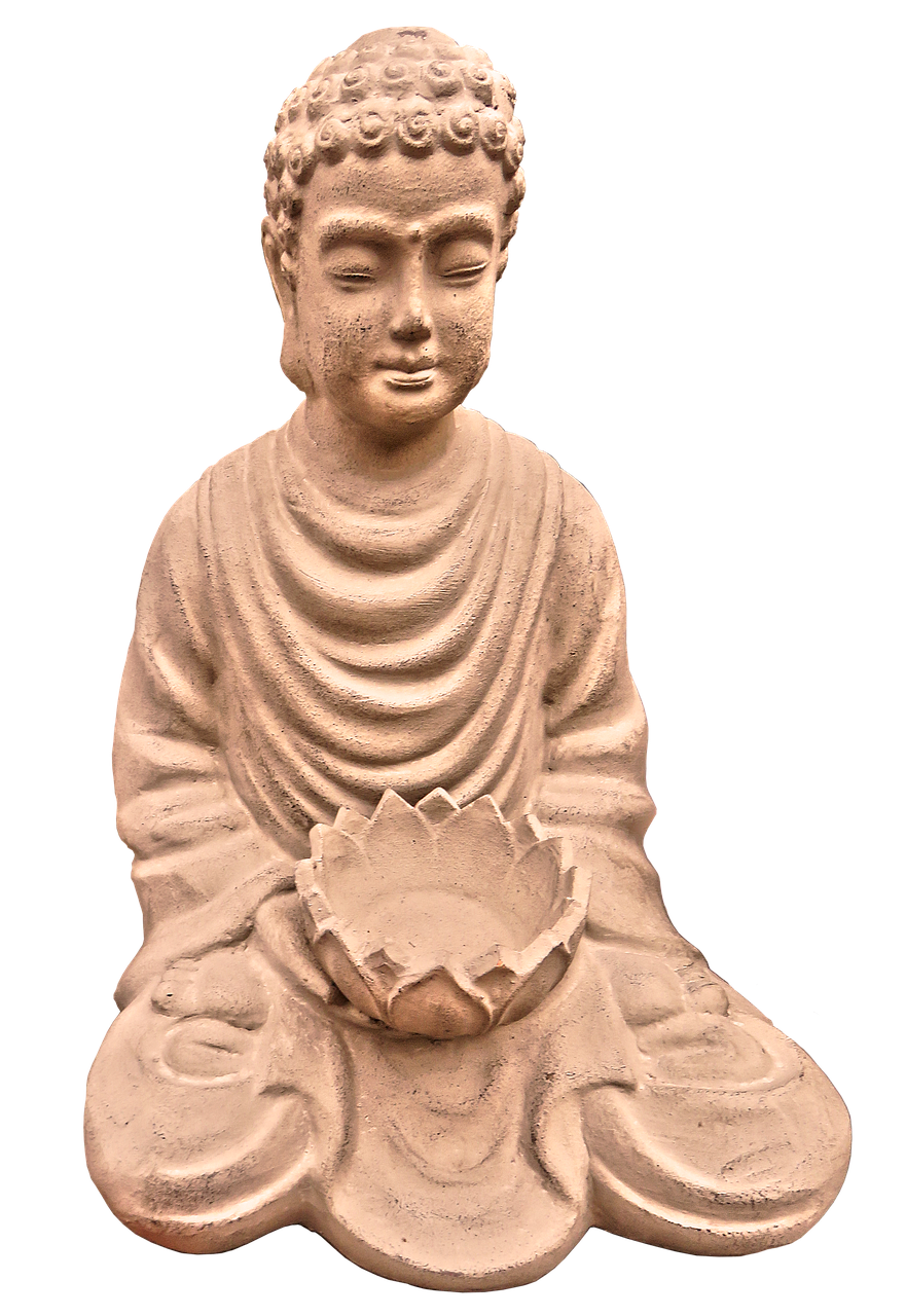 冥想中的佛像 壁紙