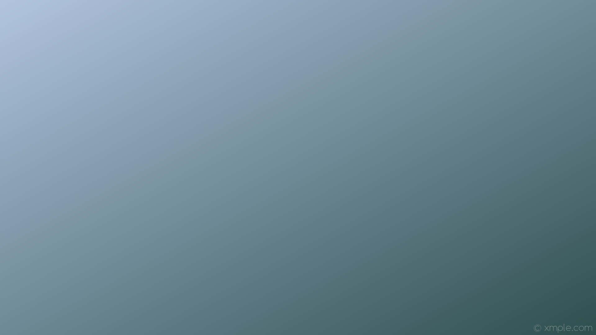 Grey Blue 桌布 壁紙 — 冷藍色和藍綠色調柔和地融合在畫框中的寧靜漸變。