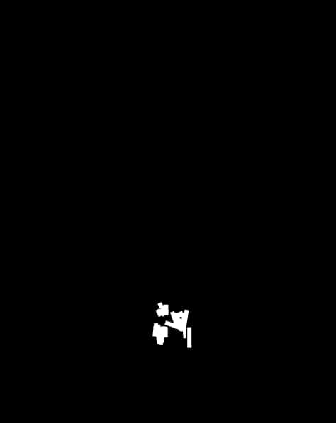 空白背景樹，適合DIY指紋樹製作 - 婚禮指紋樹模板