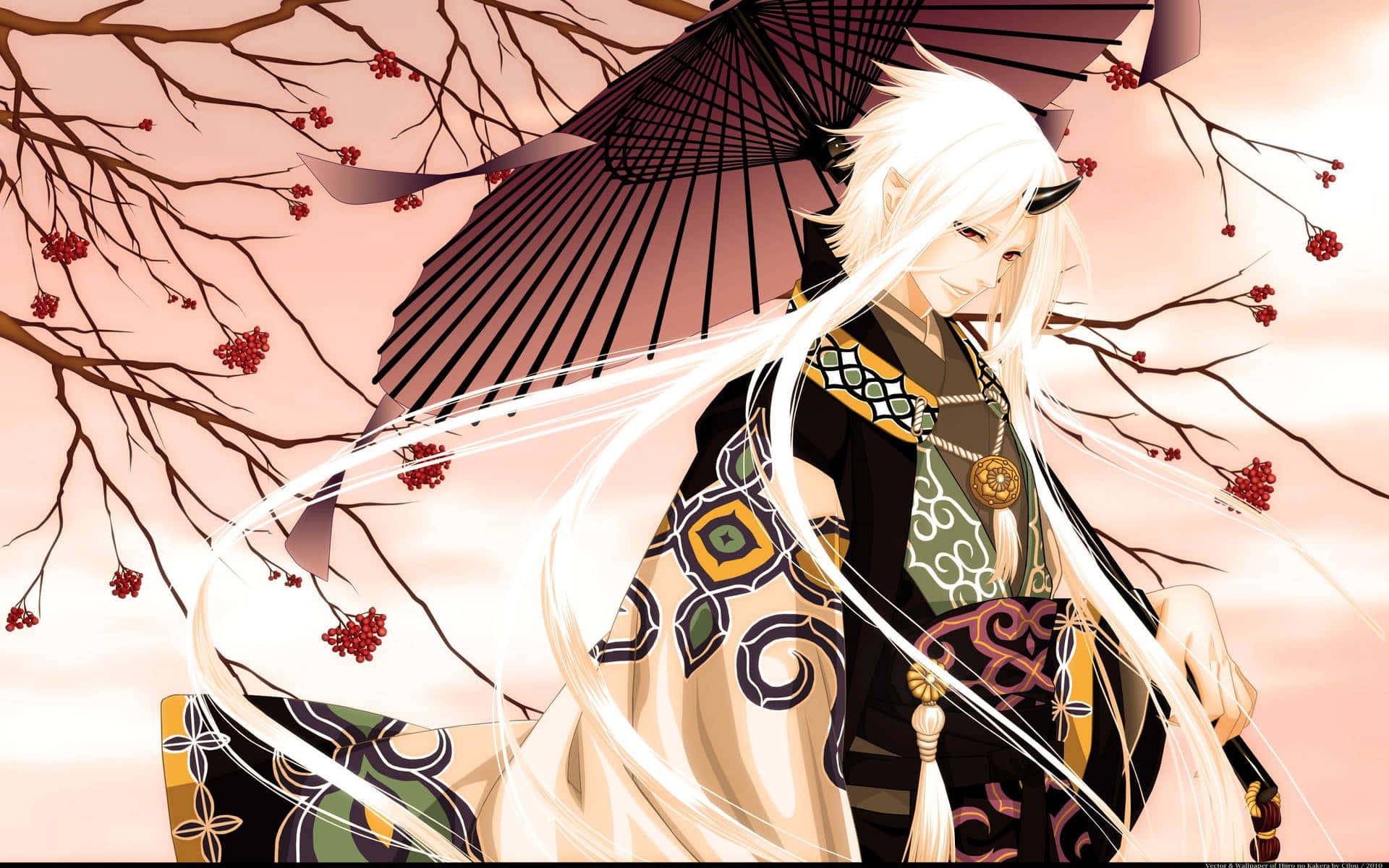 動漫惡魔背景 壁紙