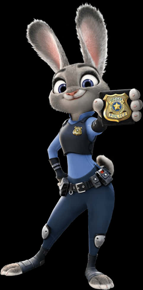 動物方城市茱蒂·霍普斯警徽 壁紙
