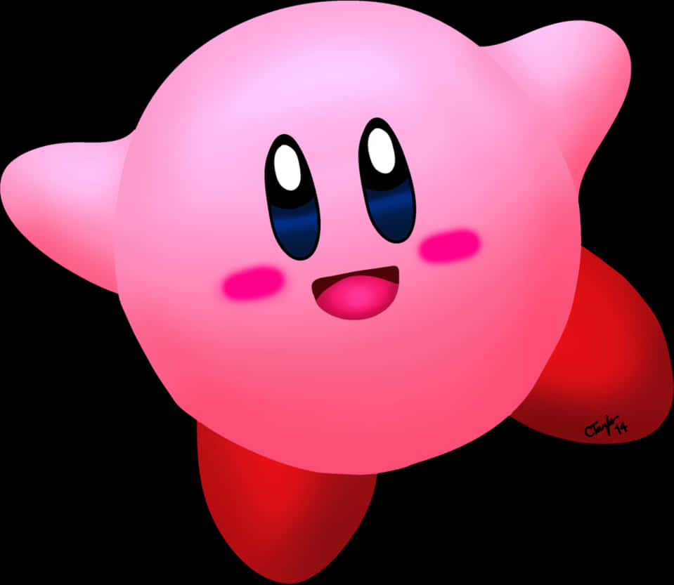 卡比角色插畫 壁紙