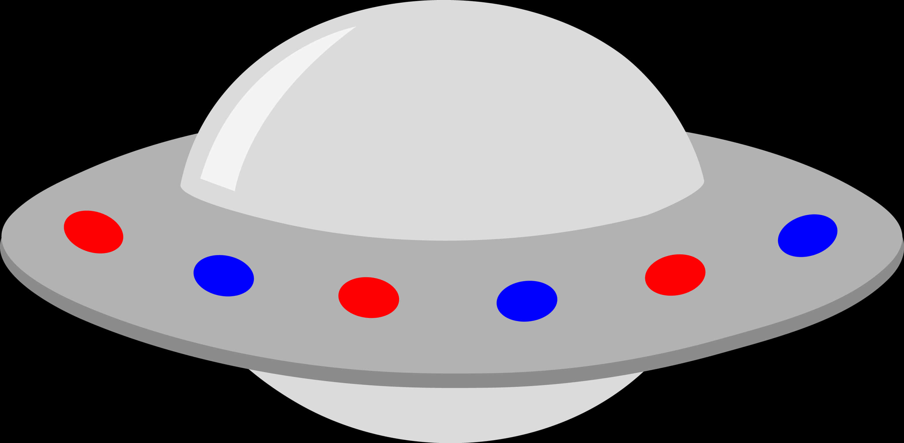 卡通UFO圖形 壁紙