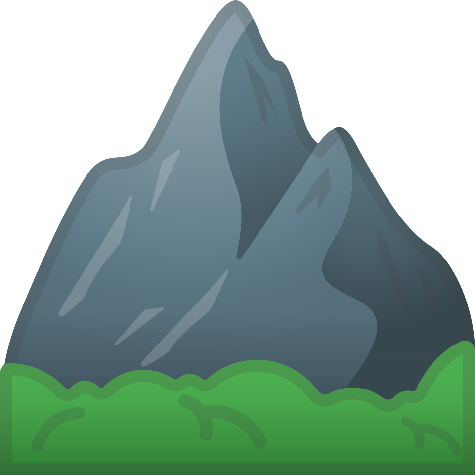 卡通山峰 壁紙