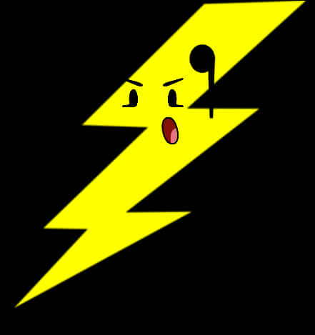 卡通閃電表情 壁紙