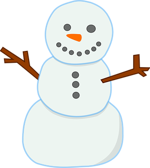 卡通雪人圖案 壁紙