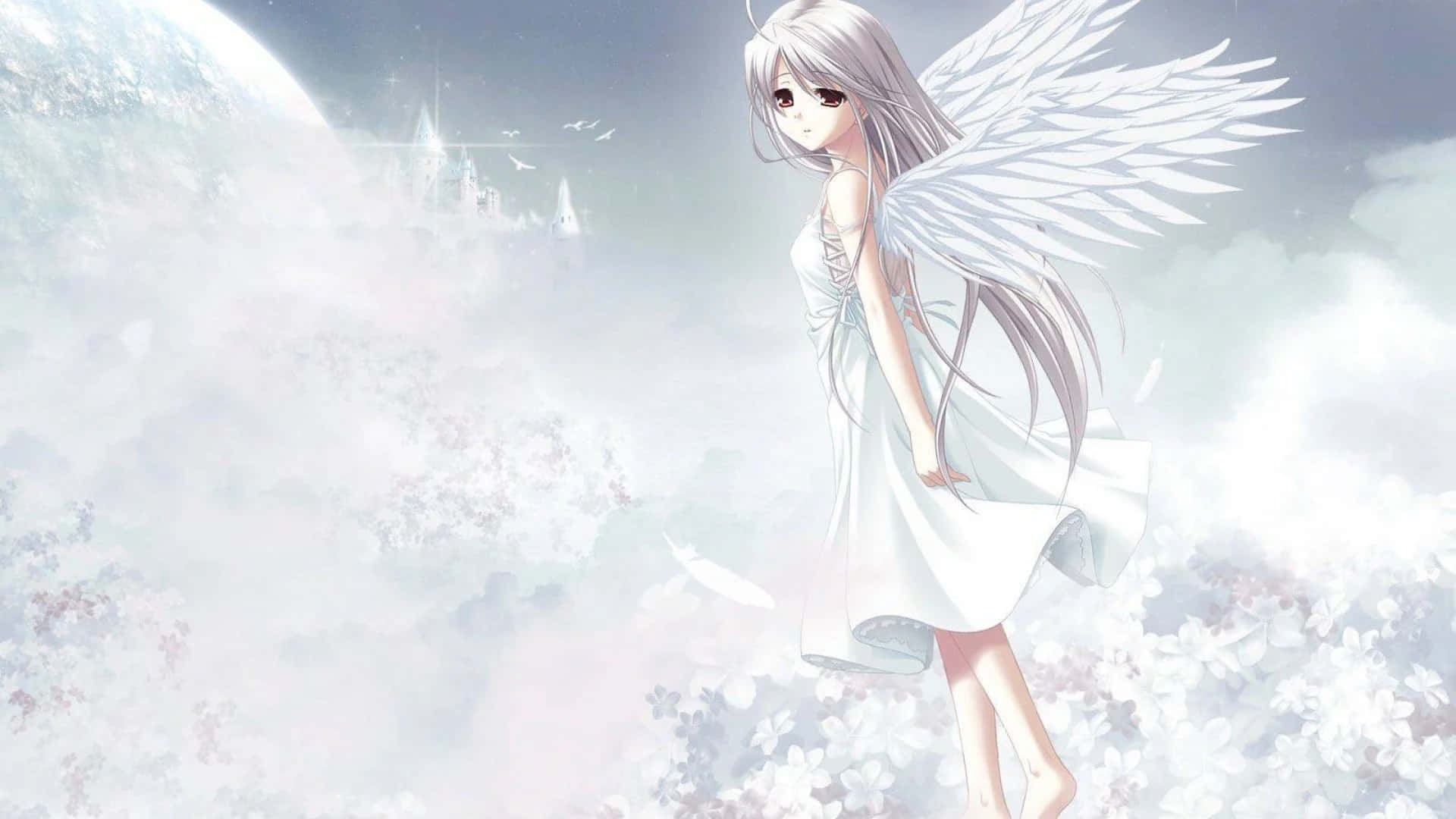 可愛動漫背景 壁紙