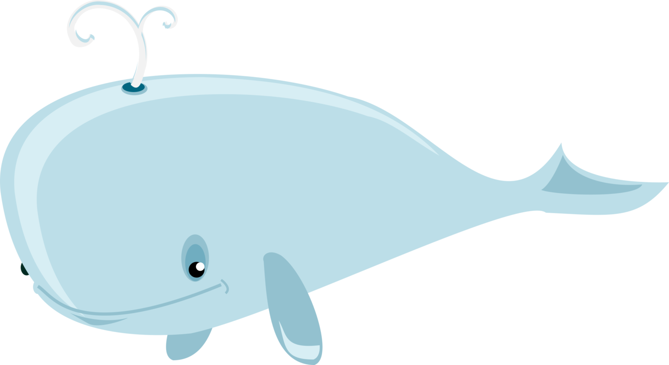 可愛卡通鯨魚 壁紙