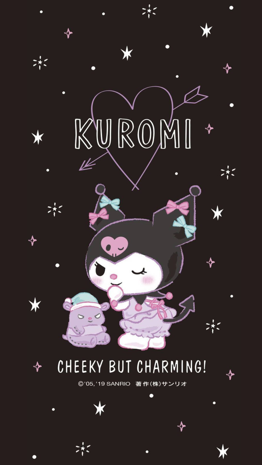 可愛又俏皮的My Melody與Kuromi — Sanrio 壁紙