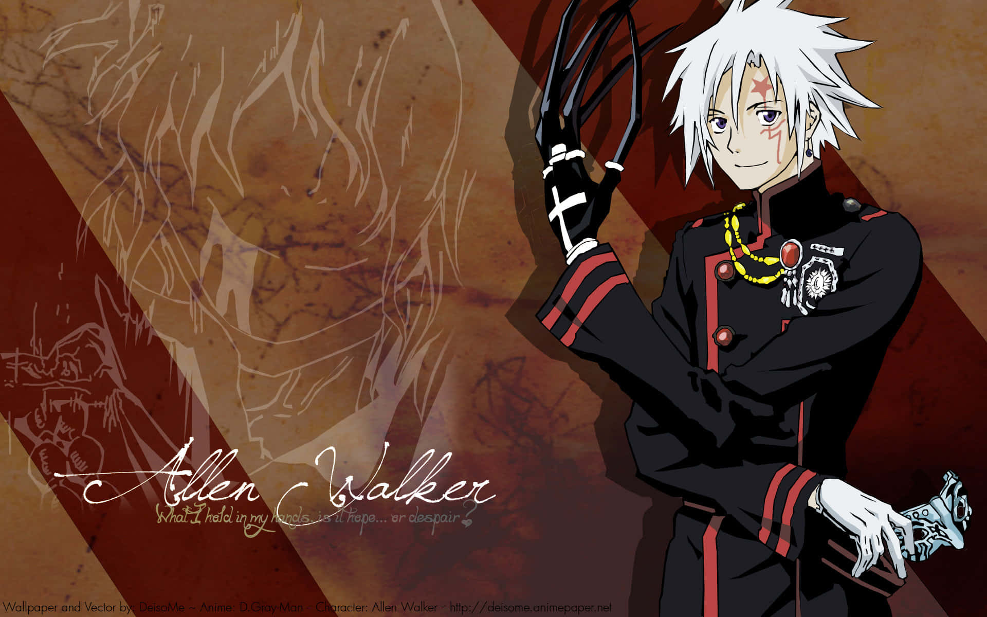 可愛的亞連·沃克《D.Gray-man》 壁紙
