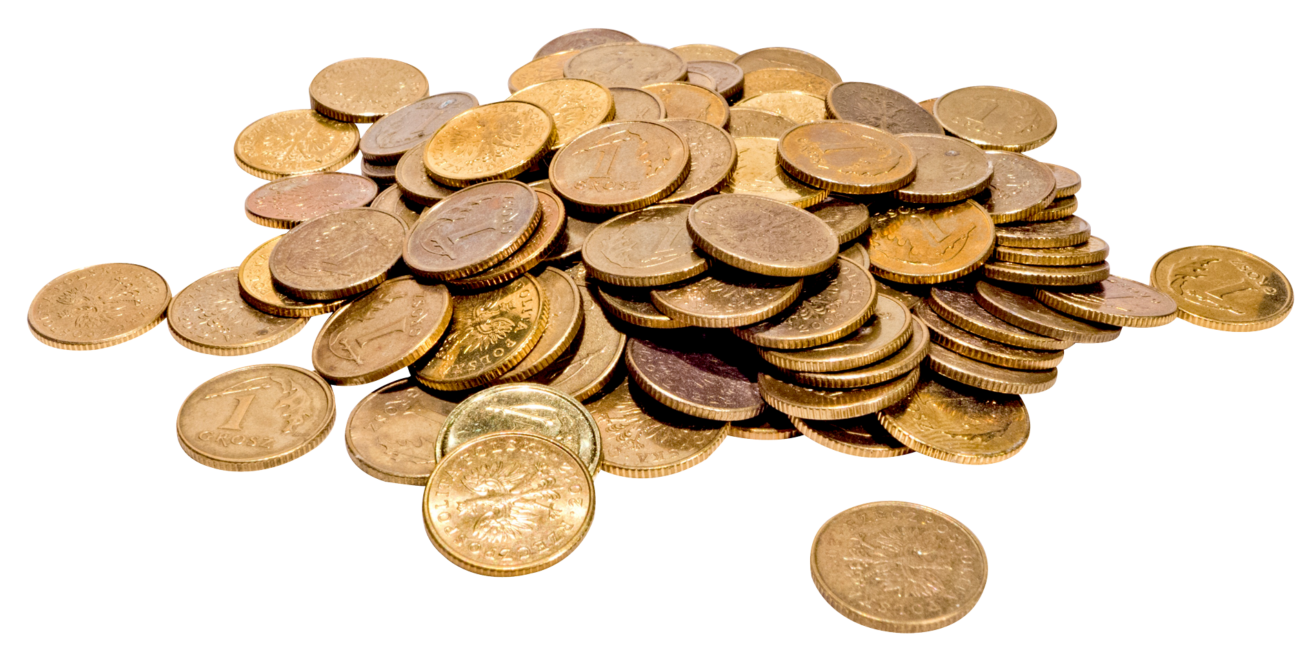 各種金幣堆疊 壁紙