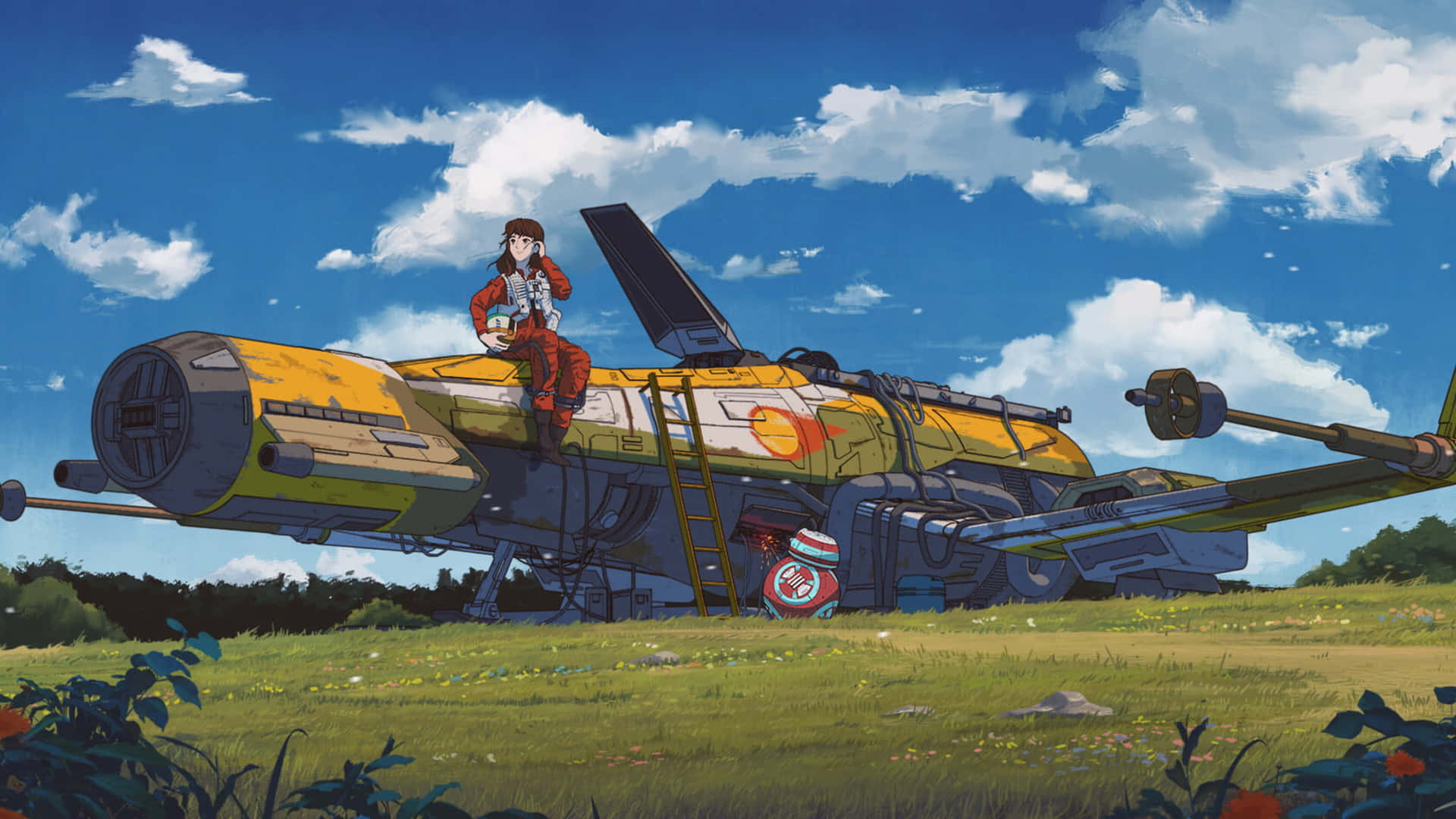 吉卜力工作室 3840 x 2160 背景