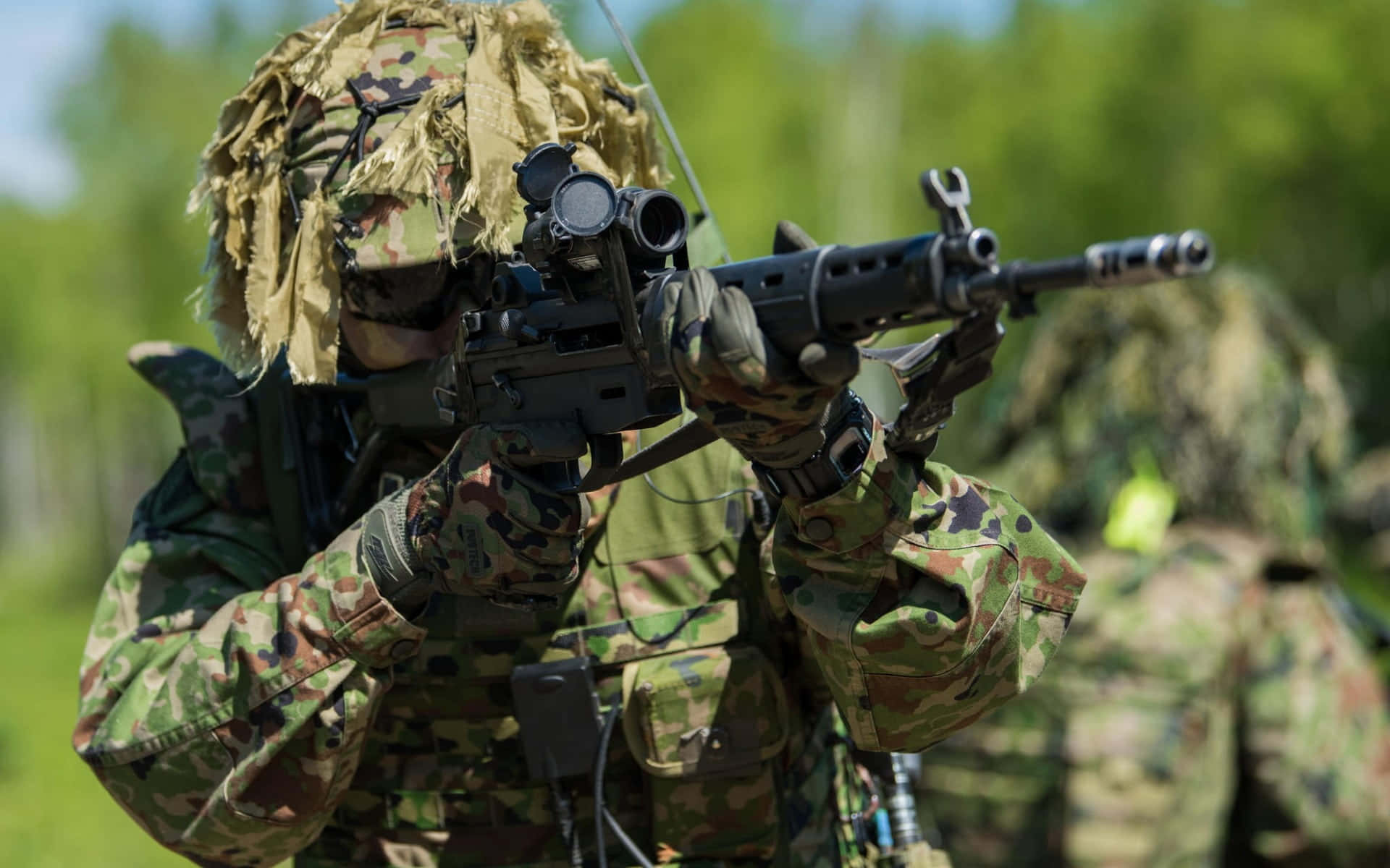 「向印度陸軍英勇將士致敬」 壁紙