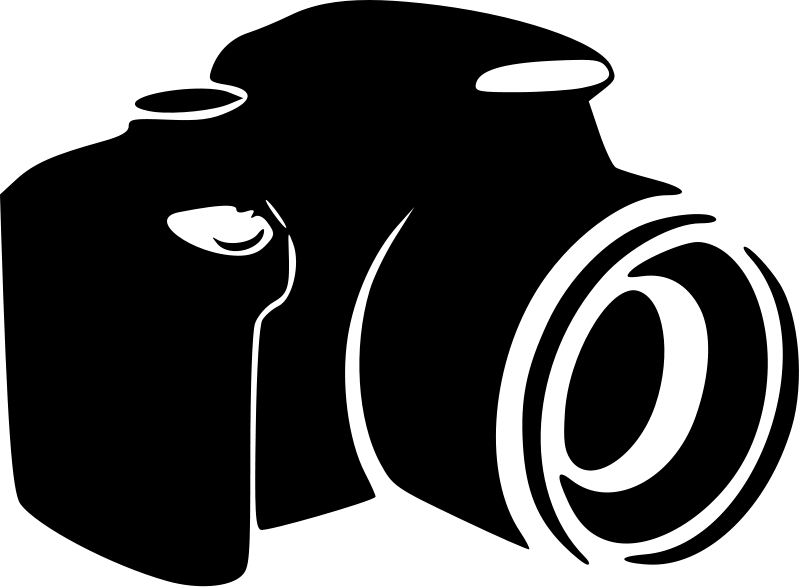 單眼相機剪影 壁紙