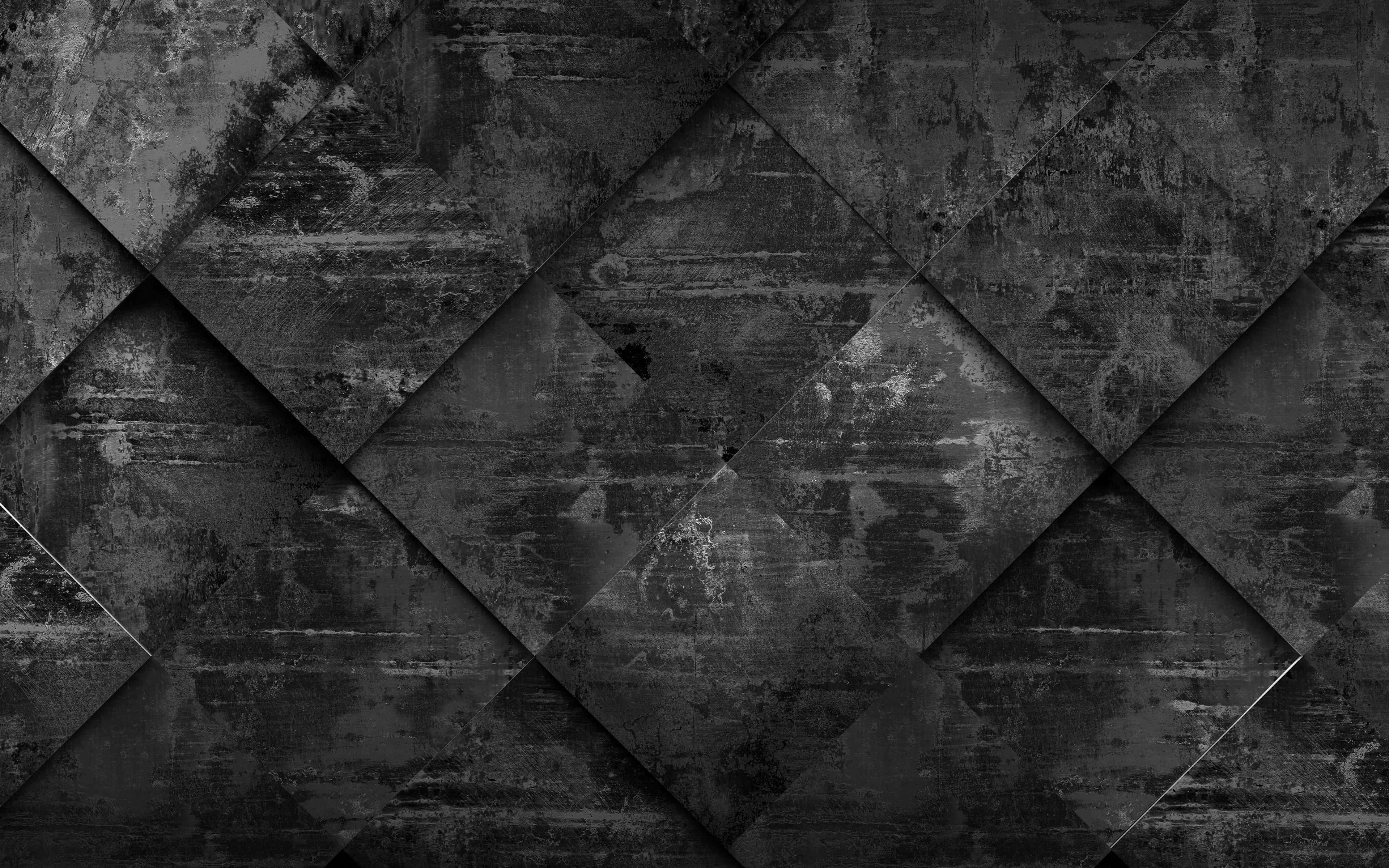 texture 桌布 壁紙 — 單色幾何圖案，由風化的菱形面板組成，帶有紋理磨損表面。
