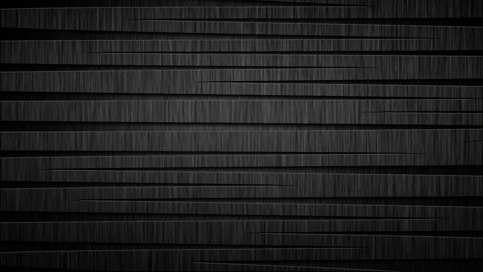 Dark Textured 桌布 壁紙 — 單色抽象圖案，由不同深淺的黑灰水平線條層疊而成。