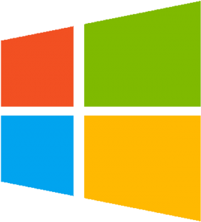 microsoft 桌布 壁紙 — 四個彩色正方形（紅、綠、藍、黃）在黑色背景上形成標誌性的Microsoft標誌。