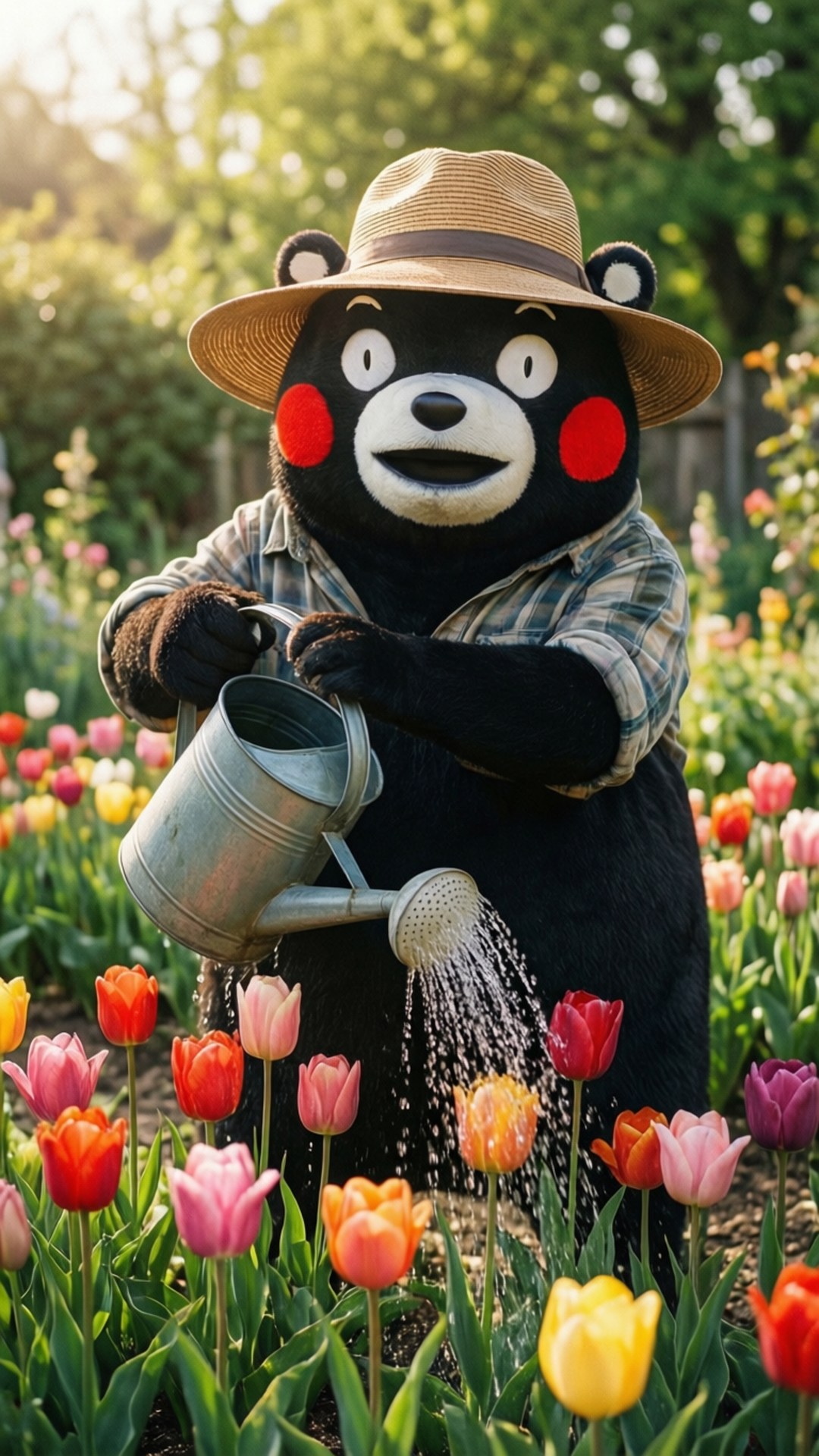 園丁熊本熊 壁紙