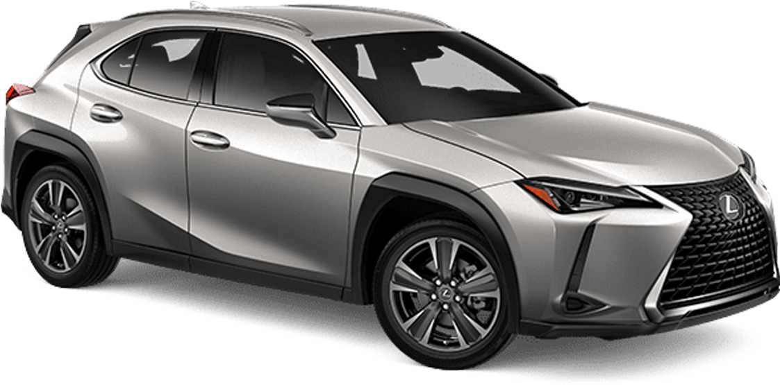 凌志 桌布 壁紙 — 在工作室燈光下以乾淨白色背景展示的時尚銀色Lexus SUV。