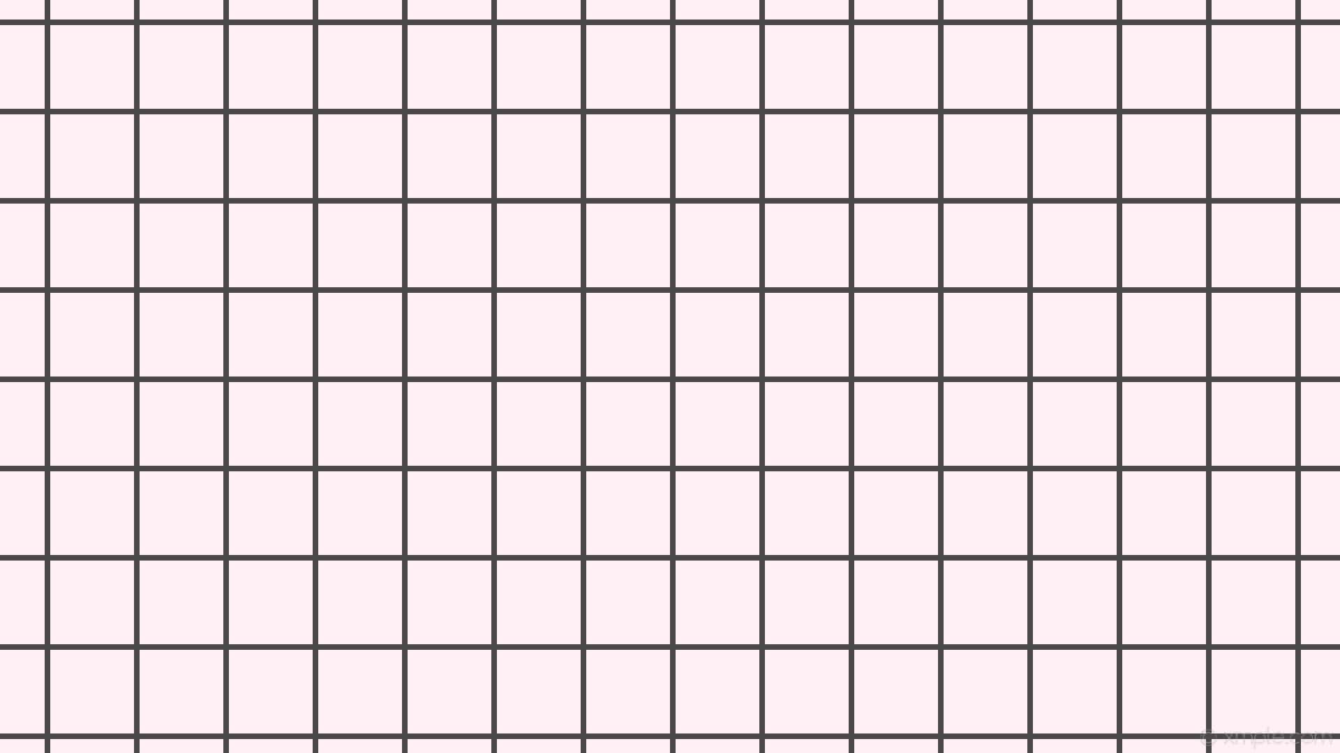 Pink Grid 桌布 壁紙 — 在柔和的粉紅色背景上，深色線條的極簡網格圖案營造出乾淨的幾何壁紙。