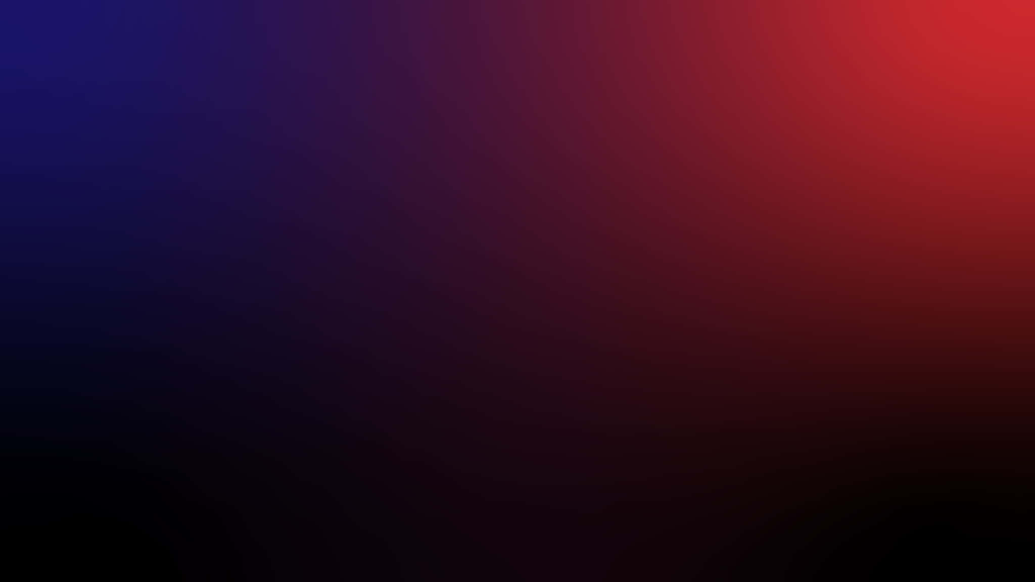 Gradient 桌布 壁紙 — 在深色抽象背景上，平滑漸變從深藍色過渡到鮮紅色。