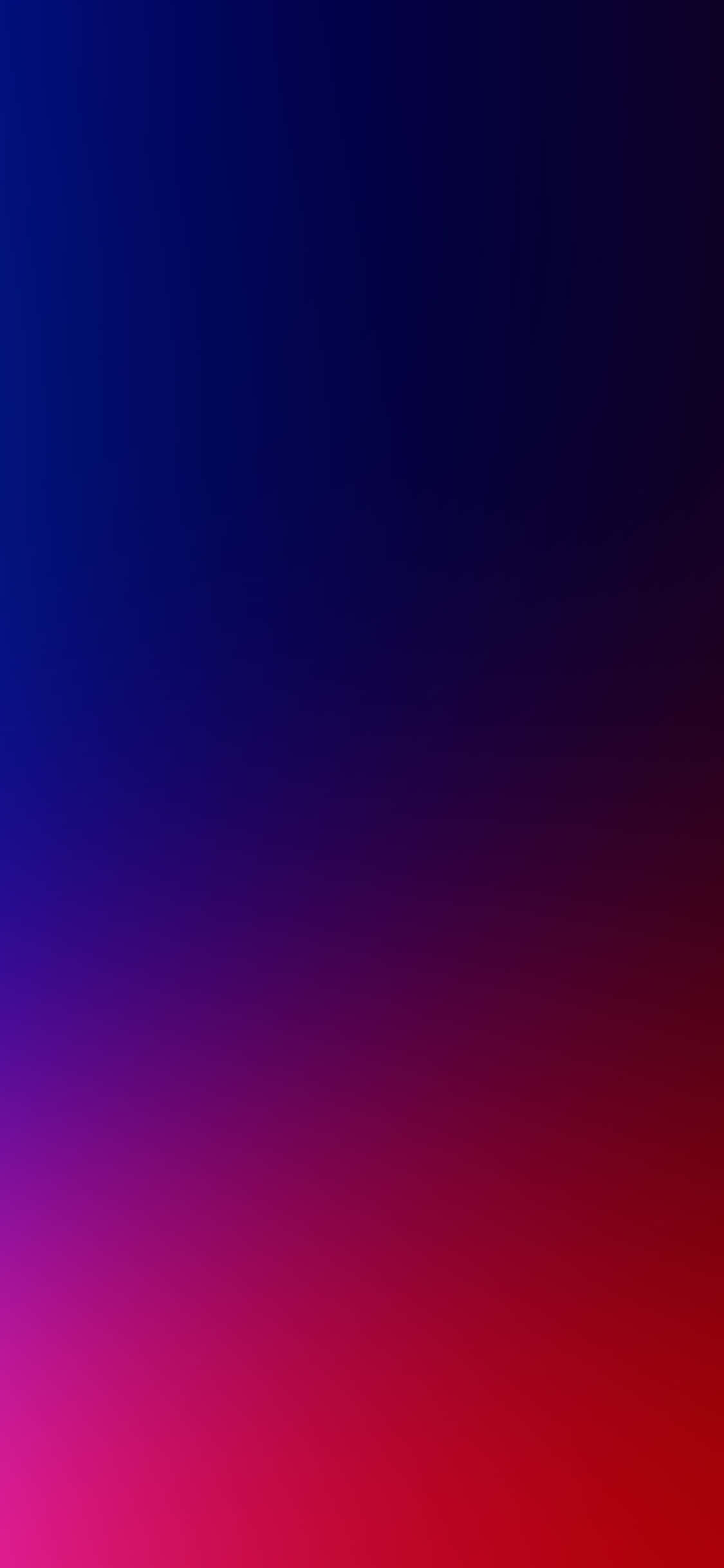 Red And Blue iPhone 桌布 壁紙 — 垂直漸變桌布，從深藍色過渡到鮮紅色，色彩過渡流暢。