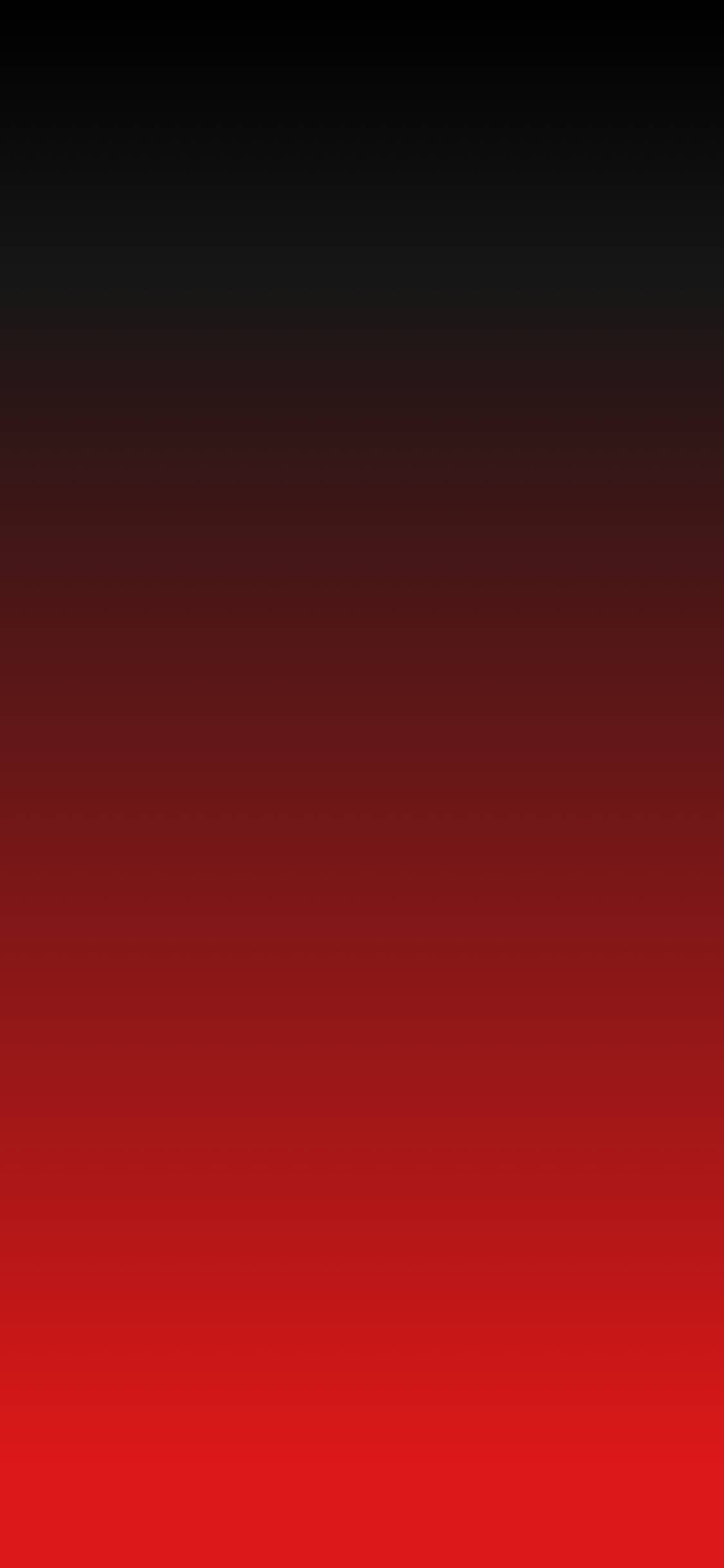Red And Black iPhone 桌布 壁紙 — 垂直漸變桌布，從頂部的黑色過渡到底部的鮮紅色。