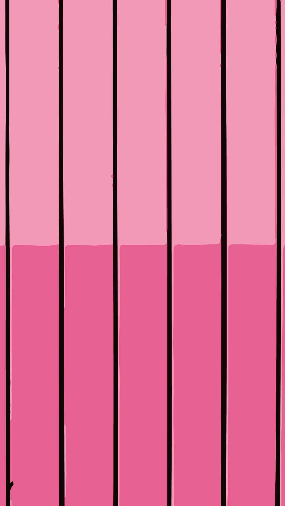 Vertical Line 桌布 壁紙 — 垂直粉紅色面板帶有黑色線條，分成兩種色調，營造出大膽的幾何圖案。