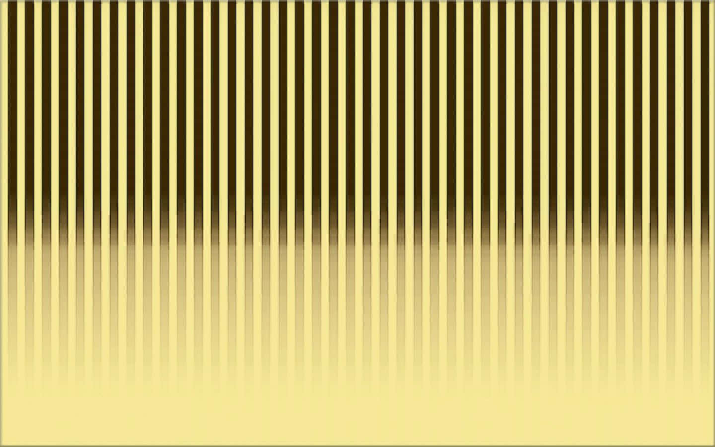 Yellow Striped 桌布 壁紙 — 垂直金色條紋從深棕色漸變到淡黃色，營造出極簡的漸變圖案。