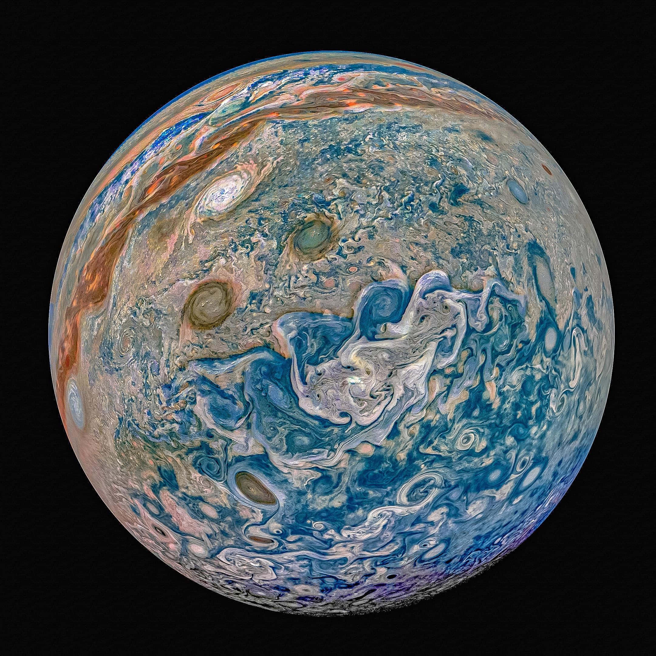 壯麗氣態巨行星——木星 壁紙