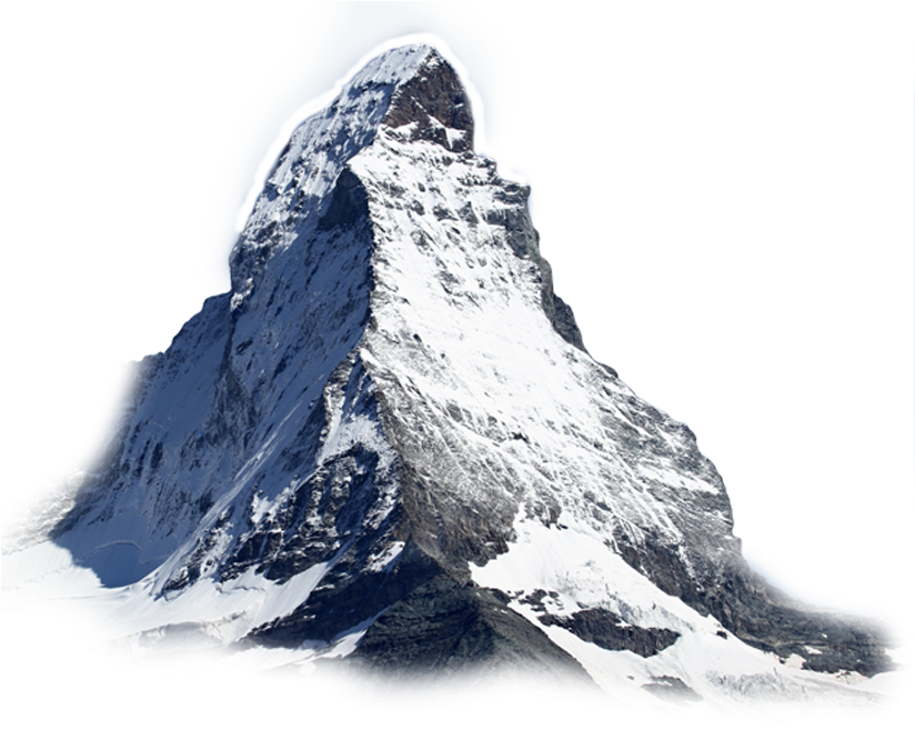 壯麗的雪峰山巔 壁紙